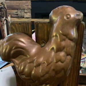 Vintage Copper Style Rooster Mold